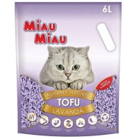 Nisip Pisici MIAU MIAU Tofu Lavanda 6L